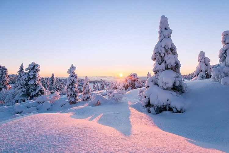 冬季雪景风光拍摄五个小技巧插图